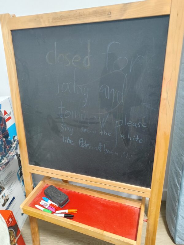 Chalkboard Easel