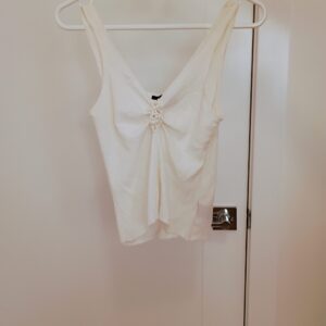 White Bow-Tie Camisole