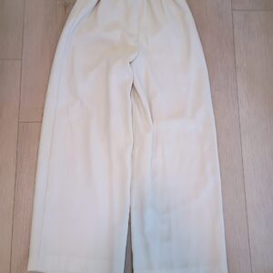 Edit White Wide Leg Pants