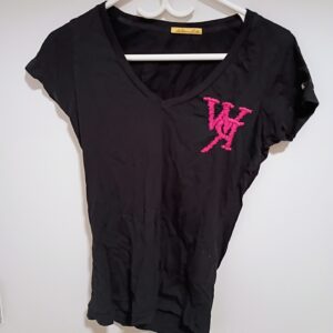 Black V-Neck T-Shirt